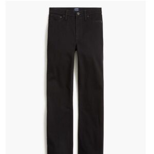 J. Crew Mid-Rise Crop Flare Jeans in Black